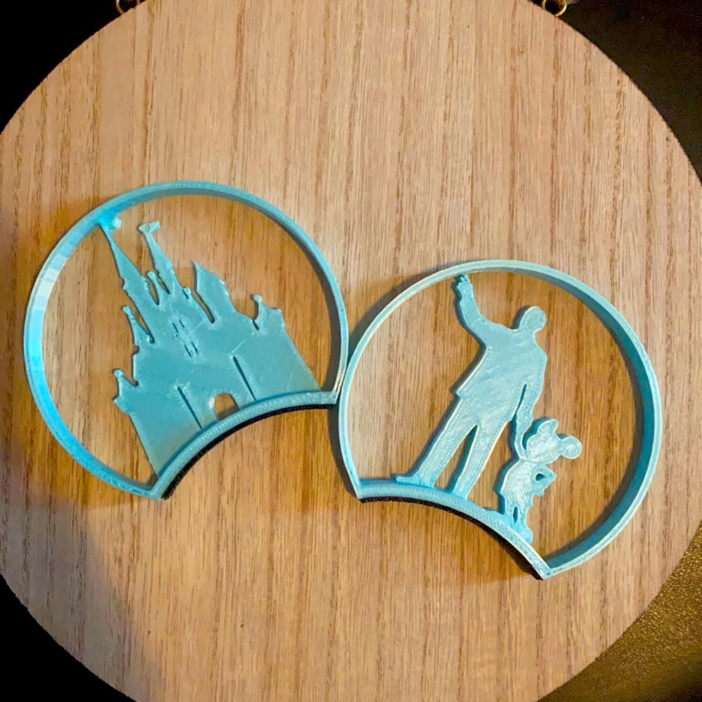 WDW partner statue interchangeable ears